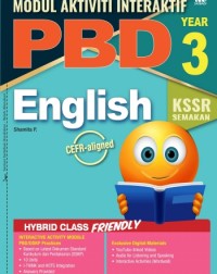 MODUL INTERAKTIF PBD KSSR ENGLISH YEAR 3 (ISBN: 9789837730885) MODUL INTERAKTIF PBD KSSR ENGLISH YEAR 3 (ISBN: 9789837730885)