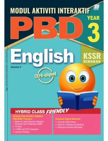 MODUL INTERAKTIF PBD KSSR ENGLISH YEAR 3 (ISBN: 9789837730885)