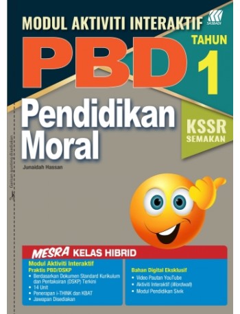 MODUL INTERAKTIF PBD KSSR PENDIDIKAN MORAL TAHUN 1 (ISBN: 9789837731042)