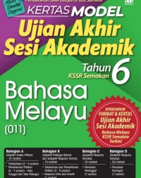 KERTAS MODEL UASA BAHASA MELAYU TAHUN 6 (ISBN: 9789837734692) KERTAS MODEL UASA BAHASA MELAYU TAHUN 6 (ISBN: 9789837734692)