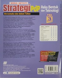 MODUL AKTIVITI STRATEGI PBD REKA BENTUK & TEKNOLOGI TINGKATAN 3 KSSM (ISBN: 9789837737167)