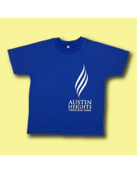 AHIS UNISEX SPORTS HOUSE TEAM T-SHIRT (BOY & GIRL) - BLUE