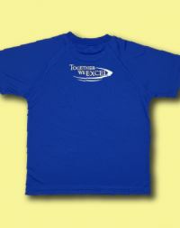 AHIS UNISEX SPORTS HOUSE TEAM T-SHIRT (BOY & GIRL) - BLUE AHIS UNISEX SPORTS HOUSE TEAM T-SHIRT (BOY & GIRL) - BLUE