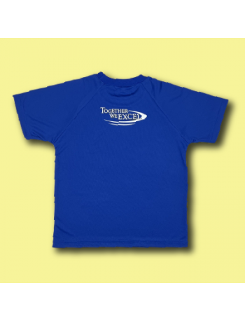 AHIS UNISEX SPORTS HOUSE TEAM T-SHIRT (BOY & GIRL) - BLUE AHIS UNISEX SPORTS HOUSE TEAM T-SHIRT (BOY & GIRL) - BLUE