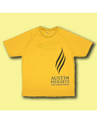 AHIS UNISEX SPORTS HOUSE TEAM T-SHIRT (BOY & GIRL) - YELLOW