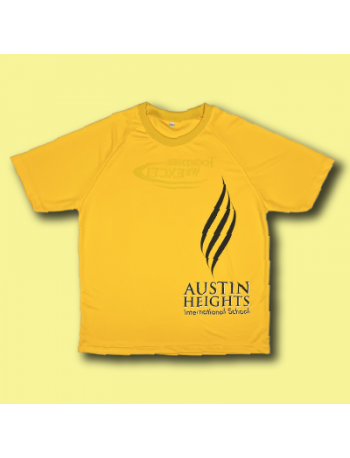 AHIS UNISEX SPORTS HOUSE TEAM T-SHIRT (BOY & GIRL) - YELLOW AHIS UNISEX SPORTS HOUSE TEAM T-SHIRT (BOY & GIRL) - YELLOW