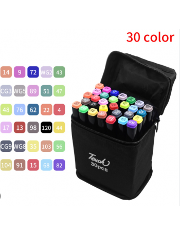 TOUCH DOUBLE-SIDED COLOUR MARKERS 30'S