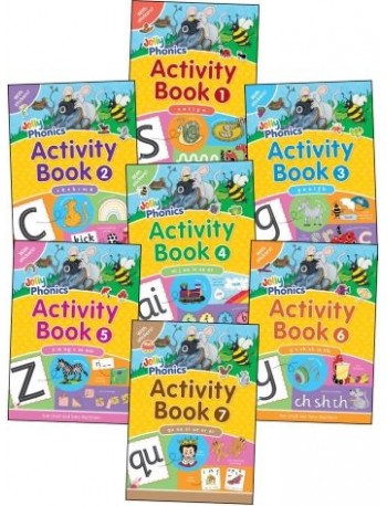 JOLLY PHONICS ACTIVITY BOOKS SETS OF BOOKS 1 – 7 JOLLY PHONICS ACTIVITY BOOKS SETS OF BOOKS 1 – 7