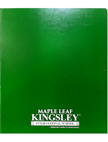 MAPLE LEAF KINGSLEY GREEN FILE (ISBN: KIS-GREENFILE)