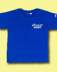 P.E T-SHIRT BLUE - STUART