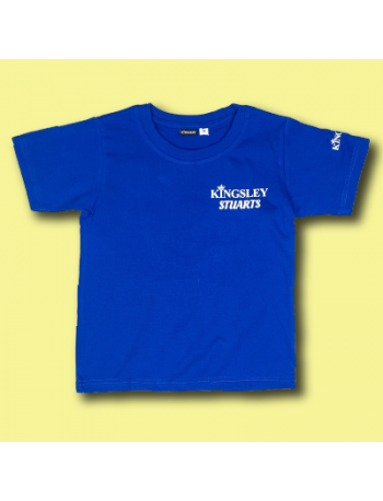 P.E T-SHIRT BLUE - STUART P.E T-SHIRT BLUE - STUART