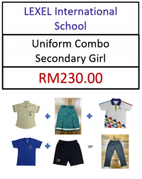 LEXEL COMBO SET SECONDARY GIRL