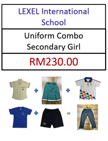 LEXEL COMBO SET SECONDARY GIRL