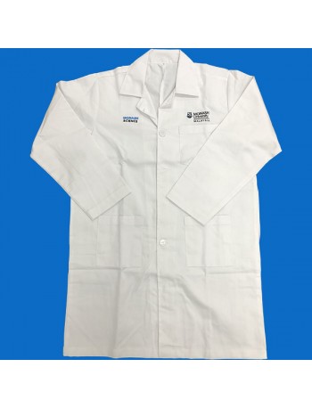 MONASH SCIENCE LABCOAT (PLEASE CHOOSE YOUR SIZE)