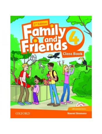 FAMILY AND FRIENDS (2ND EDITION) 4 CLASS BOOK WITH MULTIROM (ISBN: 9780194808323)