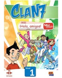 CLAN 7 CON HOLA AMIGOS. NIVEL 1 (ISBN: 9788498485356)