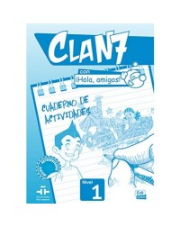CLAN 7 CON HOLA AMIGOS NIIVEL 1 (WORKBOOK) (ISBN: 9788498485370)