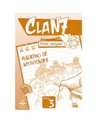 CLAN 7 CON HOLA AMIGOS NIVEL 3 (WORKBOOK) (ISBN: 9788498486094)