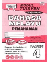 BAHASA MELAYU PEMAHAMAN TAHUN 4 (ISBN: 9789670879970) BAHASA MELAYU PEMAHAMAN TAHUN 4 (ISBN: 9789670879970)