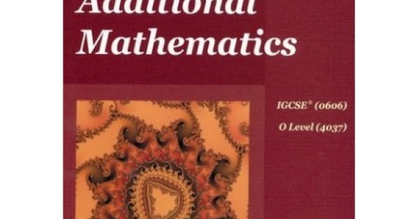 CAMBRIDGE IGCSE ADDITIONAL MATHEMATICS (ISBN: 9781921972423) | CAIE ...