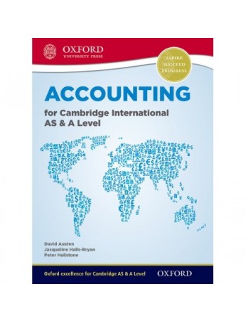 ACCOUNTING FOR CAMBRIDGE INT  AS & A LEVEL STUDENT BOOK (ISBN: 9781408517079)