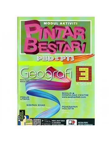 PINTAR BESTARI GEOGRAFI TINGKATAN 3 KSSM (ISBN: 9789837706439)