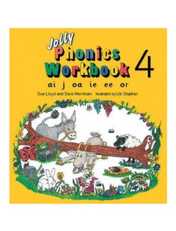 JOLLY PHONICS: WORKBOOK 4 (ISBN: 9781870946544)