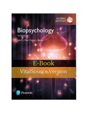 BIOPSYCHOLOGY, GLOBAL EDITION E BOOK, 10, PINEL & BARNES (ISBN: 9781292158501)