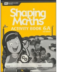 SHAPING MATHS ACTIVITY BOOK 6A (3E) (ISBN:9789814741880)