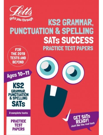 KS2 ENGLISH GRAMMAR, PUNCTUATION AND SPELLING PRACTICE TEST PAPERS (ISBN:9780008300555)