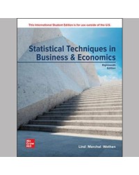 ISE STATISTICAL TECHNIQUES IN BUSINESS AND ECONOMICS (ISBN:9781260570489)
