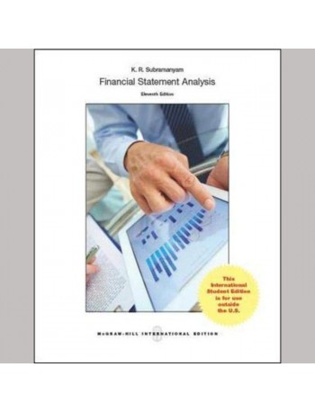 FINANCIAL STATEMENT ANALYSIS 11E - SUBRAMANYAM (ISBN:9780071086837)