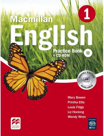 MACMILLAN ENGLISH 1 PRACTICE BOOK & CD ROM PACK NEW EDITION (ISBN:9780230434561)