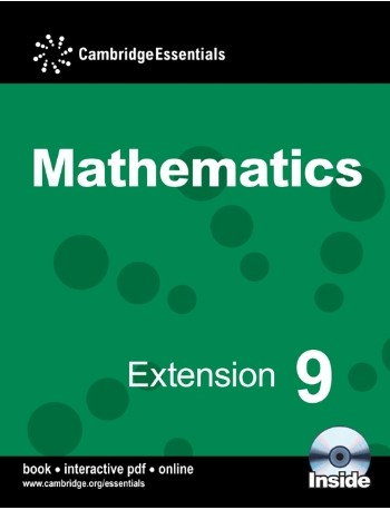 CAMBRIDGE ESSENTIALS MATHEMATICS EXTENSION 9 PUPIL'S BOOK WITH CD-ROM (ISBN: 9780521723848)