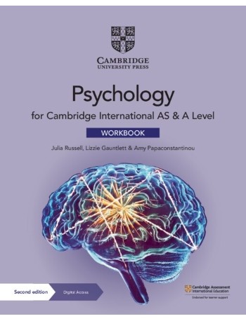 CAMBRIDGE INTERNATIONAL AS & A LEVEL PSYCHOLOGY WORKBOOK WITH DIGITAL ACCESS (2 YEARS) (ISBN: 9781009152433)