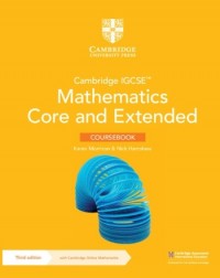 CAMBRIDGE IGCSE MATHEMATICS CORE AND EXTENDED CB WITH CAMBRIDGE ONLINE MATHEMATICS (2 YEARS) (ISBN: 9781009297912) CAMBRIDGE IGCSE MATHEMATICS CORE AND EXTENDED CB WITH CAMBRIDGE ONLINE MATHEMATICS (2 YEARS) (ISBN: 9781009297912)