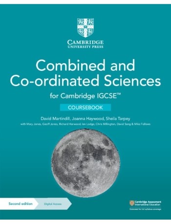 CAMBRIDGE IGCSE COMBINED AND CO ORDINATED SCIENCES COURSEBOOK WITH DIGITAL ACCESS (2 YEARS) (ISBN: 9781009311281)
