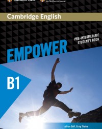 CAMBRIDGE ENGLISH EMPOWER B1 PRE INTERMEDIATE STUDENT'S BOOK (ISBN: 9781107466517)