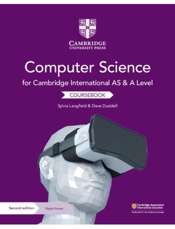 CAMBRIDGE INTERNATIONAL AS AND A LEVEL COMPUTER SCIENCE COURSEBOOK WITH ELEVATE ED (2 YEARS) (ISBN:9781108568326)