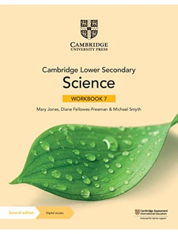 CAMBRIDGE LOWER SECONDARY SCIENCE WORKBOOK WITH DIGITAL ACCESS STAGE 7 (1 YEAR) (ISBN:9781108742818)