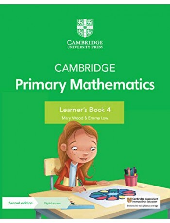 CAMBRIDGE PRIMARY MATHEMATICS LEARNER’S BOOK WITH DIGITAL ACCESS STAGE 4 (1 YEAR) (ISBN:9781108745291)