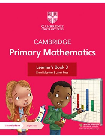 CAMBRIDGE PRIMARY MATHEMATICS LEARNER’S BOOK WITH DIGITAL ACCESS STAGE 3 (1 YEAR) (ISBN:9781108746489)