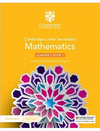 CAMBRIDGE LOWER SECONDARY MATHEMATICS LEARNER’S BOOK WITH DIGITAL ACCESS STAGE 7 (1 YEAR) (ISBN:9781108771436)