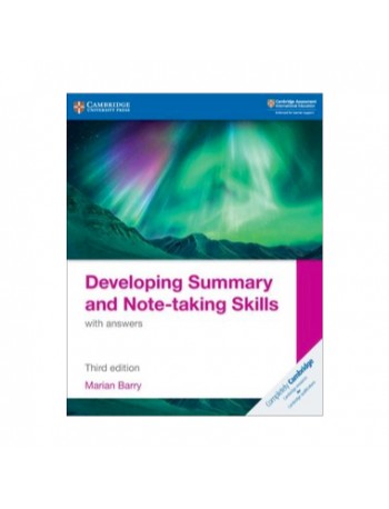 NEW DEVELOPING SUMMARY AND NOTE-TAKING SKILLS WITH ANSWERS (ISBN:9781108811330)