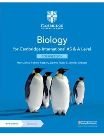 CAMBRIDGE INTERNATIONAL AS & A LEVEL BIOLOGY COURSEBOOK WITH DIGITAL ACCESS (2 YEARS) (ISBN: 9781108859028)