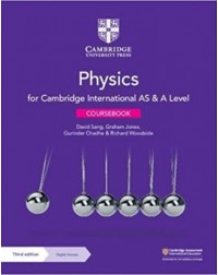 CAMBRIDGE INTERNATIONAL AS AND A LEVEL PHYSICS COURSEBOOK WITH DIGITAL ACCESS (2 YEARS) (ISBN: 9781108859035)