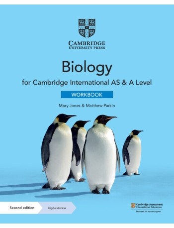 NEW CAMBRIDGE INTERNATIONAL AS & A LEVEL BIOLOGY WORKBOOK WITH DIGITAL ACCESS (ISBN:9781108859424)