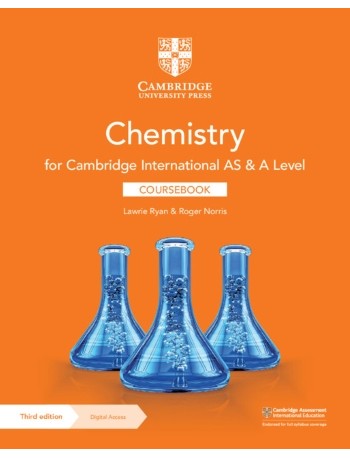 CAMBRIDGE INTERNATIONAL AS & A LEVEL CHEMISTRY COURSEBOOK WITH DIGITAL ACCESS (2 YEARS) (ISBN: 9781108863193)