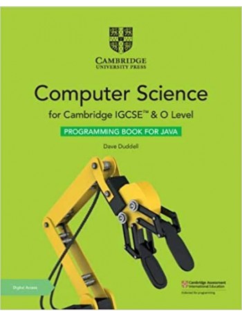 CAMBRIDGE IGCSE AND O LEVEL COMPUTER SCIENCE PROGRAMMING BOOK FOR JAVA WITH DIGITAL ACCESS(ISBN:9781108910071)