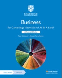 CAMBRIDGE INTERNATIONAL AS & A LEVEL BUSINESS COURSEBOOK WITH DIGITAL ACCESS (2 YEARS) (ISBN: 9781108921220)